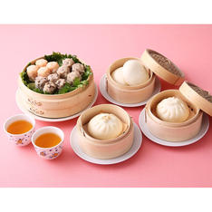 画像饅頭・三色焼売セット