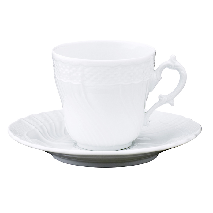 ベッキオジノリホワイト コーヒーカップ&ソーサーL | 商品詳細 ベッキオジノリホワイト コーヒーカップ&ソーサーL | 商品詳細