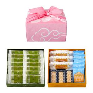 京遊記2段（茶の菓・生茶の菓）風呂敷パッケージ | 商品詳細 | 高島屋