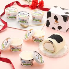 牧場の恵み ミルクロールとクラフトアイスギフト