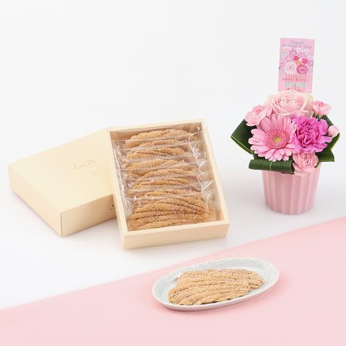 【母の日】アレンジ＆ウエストリーフパイ詰合せ