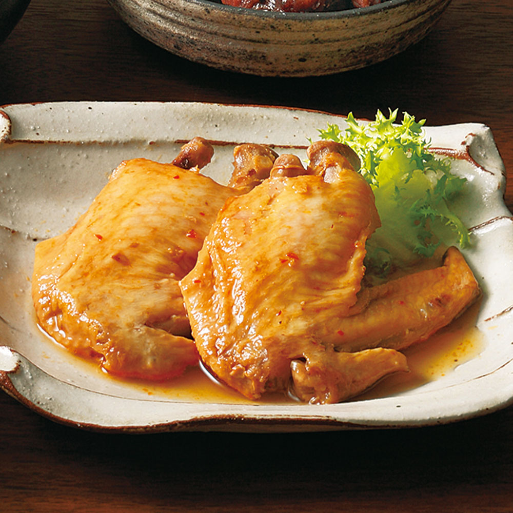 手羽先ピリ辛煮