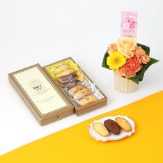 【母の日】アレンジ＆ヴィタメール　ロイヤル・マドレーヌ　7個入
