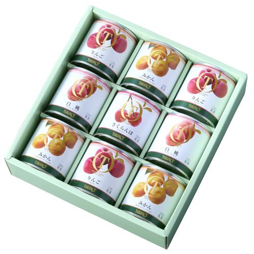 国産フルーツ缶詰セット9入