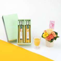 【母の日】アレンジ＆新宿高野オリジナルジュース