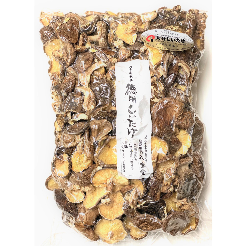 大分県産お徳用しいたけ400g（ワレ含む）原木栽培 干し椎茸 | 商品詳細 ...