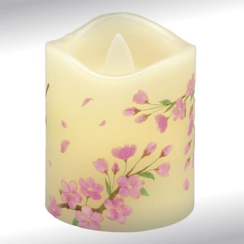 いろはあかりSS-桜 （電池式ローソク） 2本セット