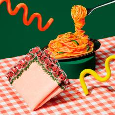 シーズンタオルハンカチ ナポリタン