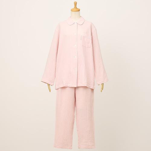 【母の日】婦人ガーゼパジャマ　M→L