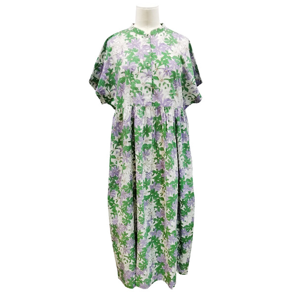 スタンドカラーワンピース ガーデン柄 商品詳細 高島屋オンラインストア