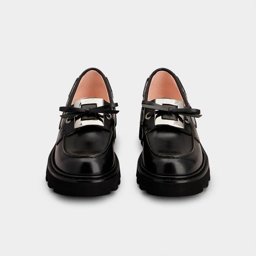 ヴィヴ レンジャー トラック レザー ボートシューズ