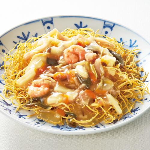 具だくさん長崎皿うどん