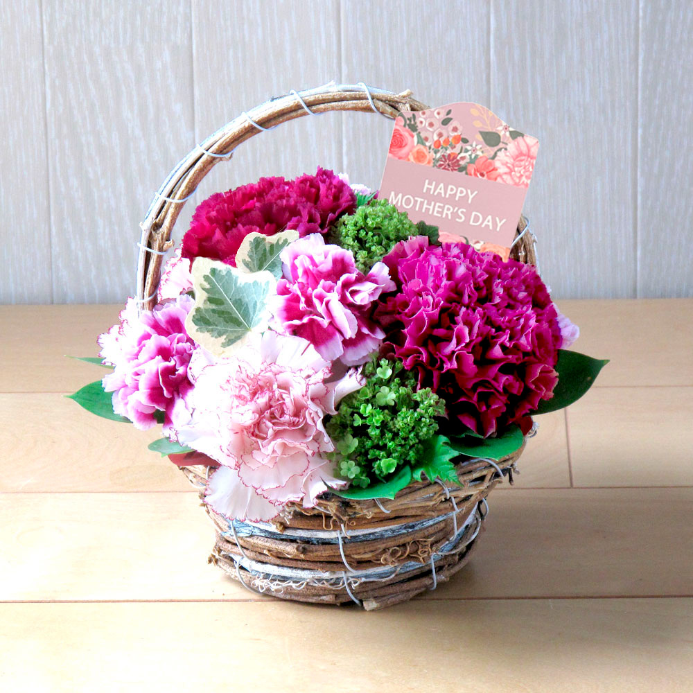 【母の日】生花アレンジメント『ダイナ』