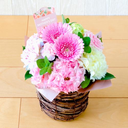 【母の日】生花アレンジメント『エミリ』