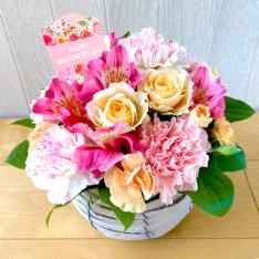 【母の日】生花アレンジメント『フィオナ』