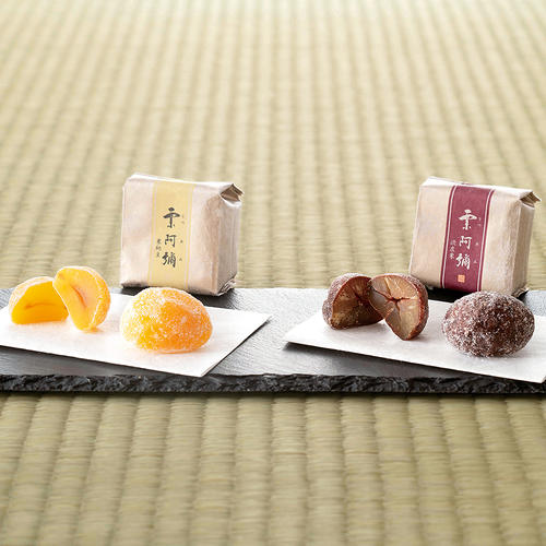 栗阿彌(渋皮栗・栗納豆)木箱入りRK-16K