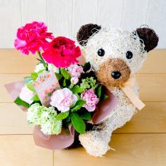 【母の日】生花アレンジメント『ロビン』