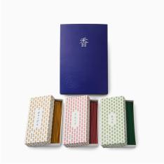 ご家庭用線香セット「きゃら・じんこう・びゃくだん」