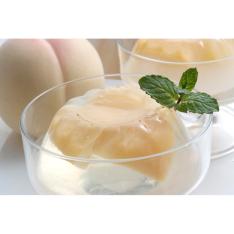 【よりどり】岡山果肉入りゼリー 清水白桃