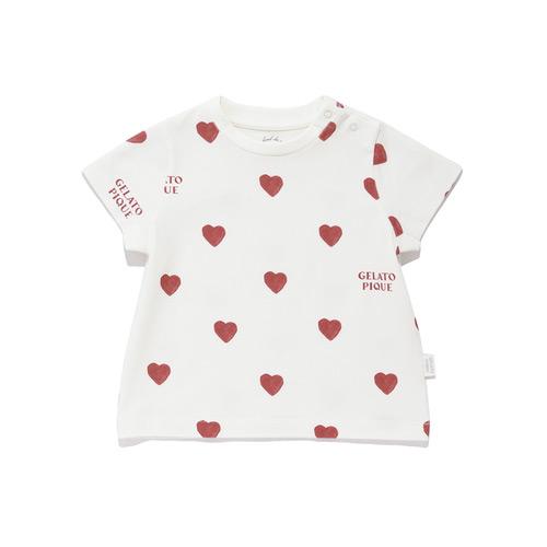 ［BABY］ハート柄Tシャツ