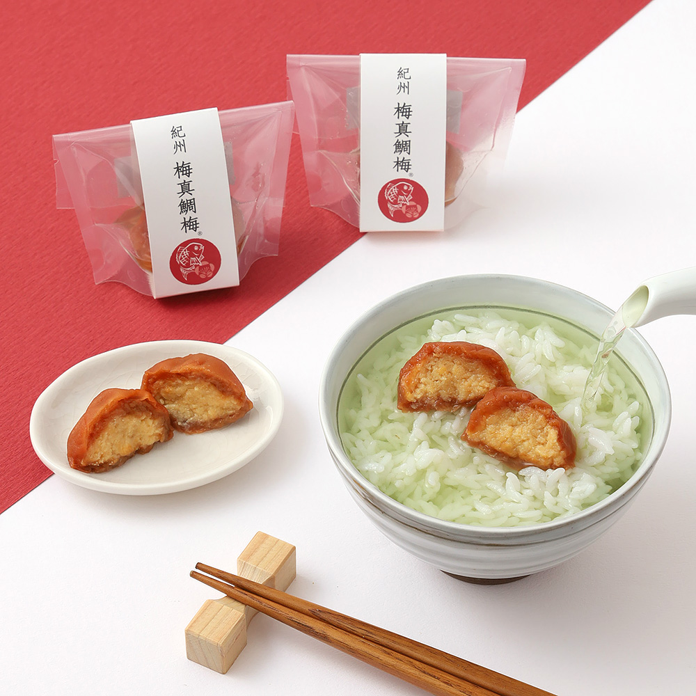【お年賀】紀州梅真鯛梅6個入（御年賀限定パッケージ）