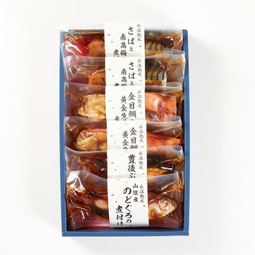 【母の日】氷温熟成　お魚惣菜ギフトセット（和の心）4種6切（母の日限定包装）