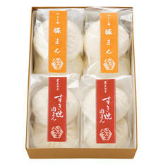 すき焼き肉まん・豚まん（各4個入）