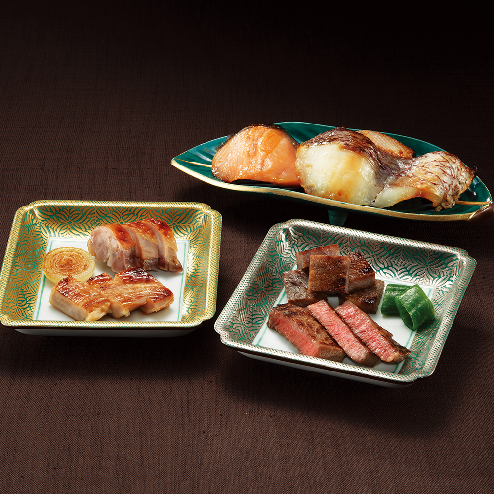 〈東京吉兆〉西京味噌漬味くらべ6種