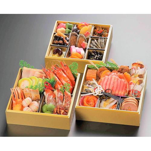 蟹と和風おせち（3～4人前／全34品）（NG905）389056