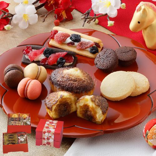 【お年賀】福分け　二段お重アソート