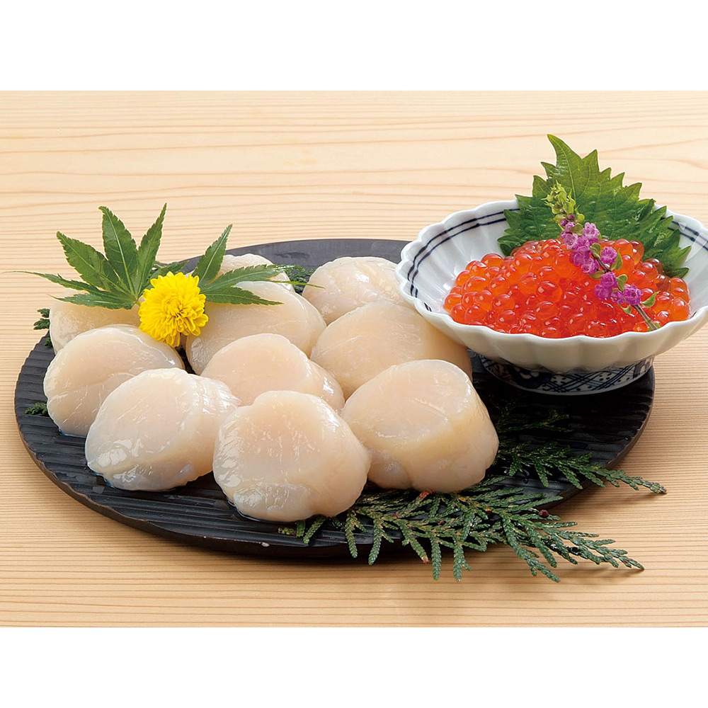 いくら＆ほたてセット