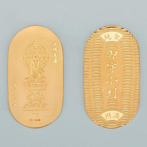 K24 御守小判 文殊菩薩 <舟谷喜雲 原画>