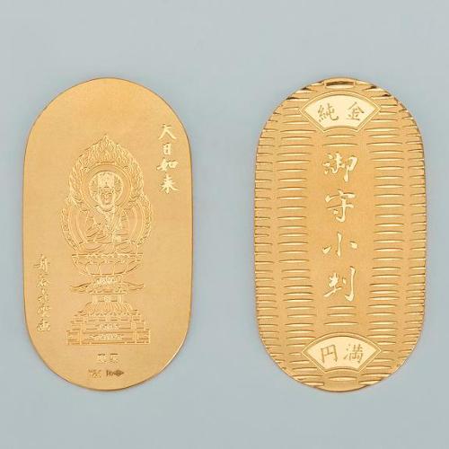 K24 御守小判 大日如来 <舟谷喜雲 原画>