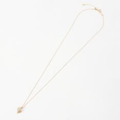 純金 計0．4ctダイヤペンダント