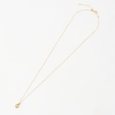 純金 0．1ctダイヤペンダント