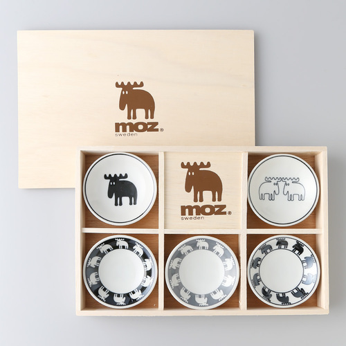 小皿5枚セット（木箱入）