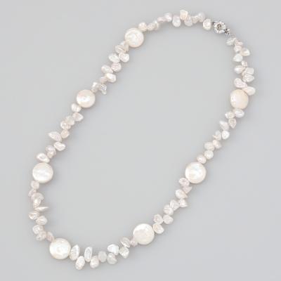 Vendome boutique 淡水パール y 字ネックレス 天然石 ホースシュー 淡水パール ネックレス VENDOME BOUTIQUE Women ヴァンドームブティック ストア・通販 公式