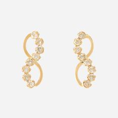 K18ダイヤピアス