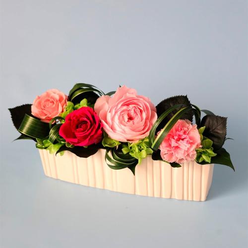 【母の日】＜デコラシオン・ド・フルール＞ロゼ・ルフレ