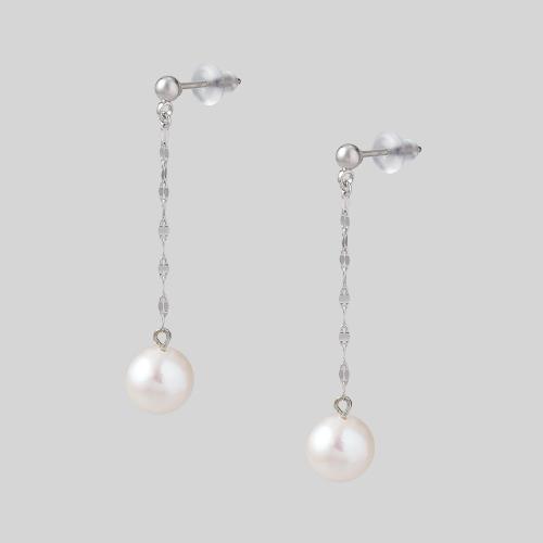 アコヤ真珠8mmスイングピアス
