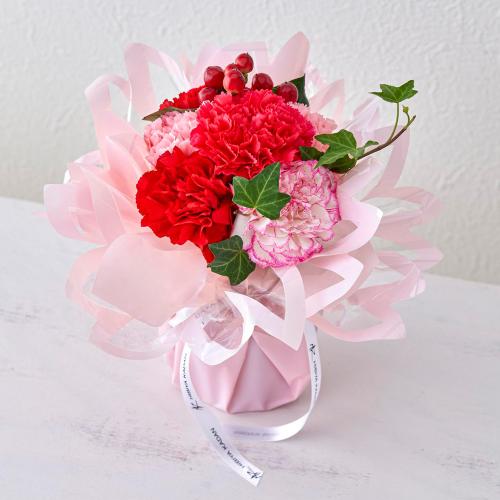 【母の日】生花　マザーズシュシュS