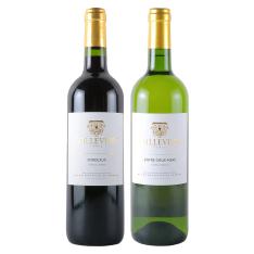 コレクション・タイユヴァン フランス・ボルドー産紅白ワインセット(ギフトボックス付)