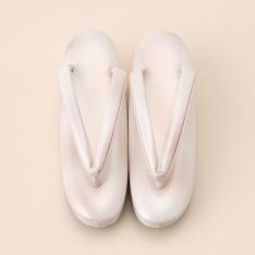 重ね草履「アジサイ」ピンク