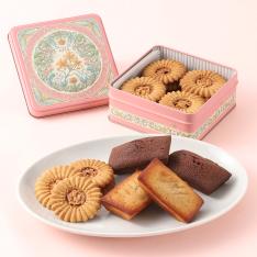 【母の日】バターミルクと米粉のロミアスクッキー＆新潟産発酵バターのフィナンシェ・ショコラフィナンシェ（母の日掛け紙付）