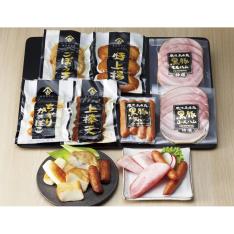 〈鹿児島県産〉黒豚ハム&さつま揚げセット