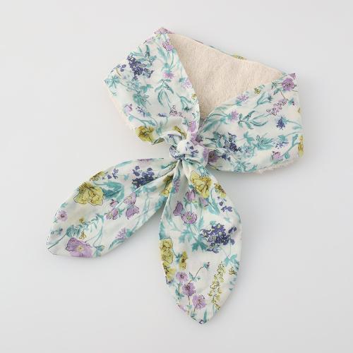 【母の日】冷んやりシート付今治タオルマフラー　グレース（パープル・オレンジ）