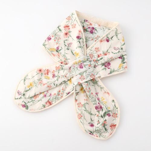 冷んやりシート付今治タオルマフラー　水彩（ピンク／ブルー）