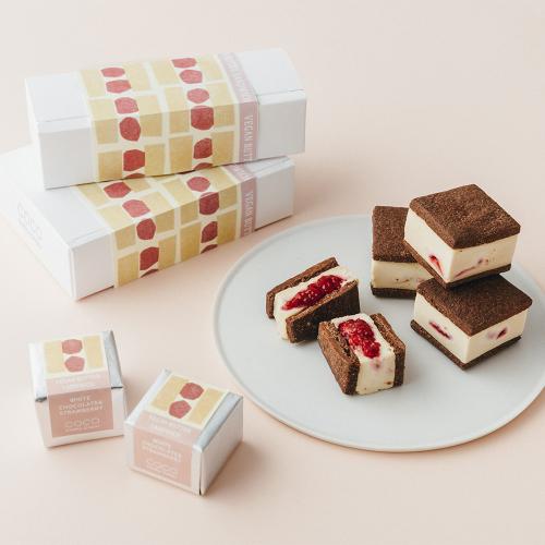 【母の日】ヴィーガンバターサンド ストロベリー＆ホワイトチョコレート