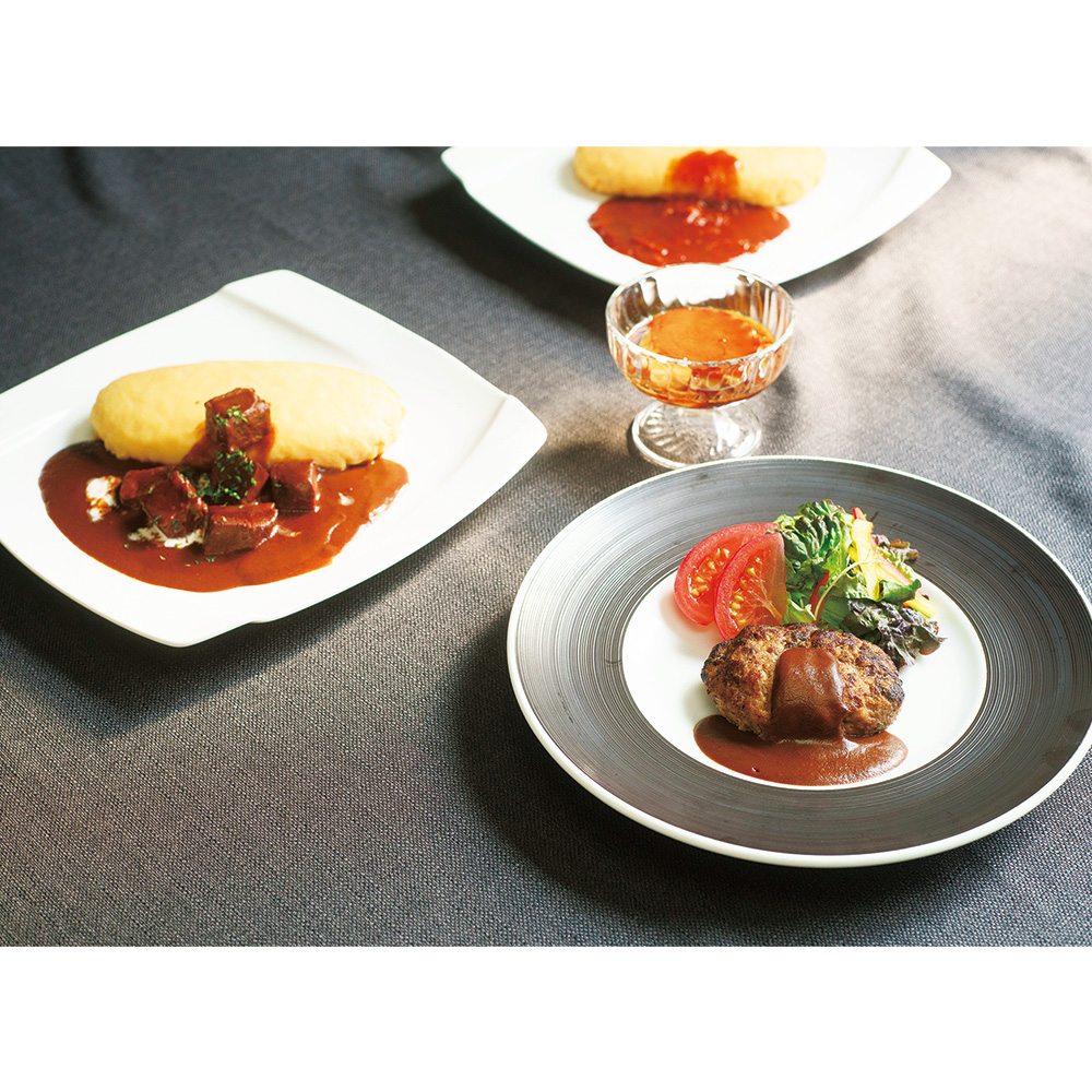 オムライスと洋食セット（W466）384666