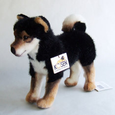 ケーセン ぬいぐるみ 柴犬　黒